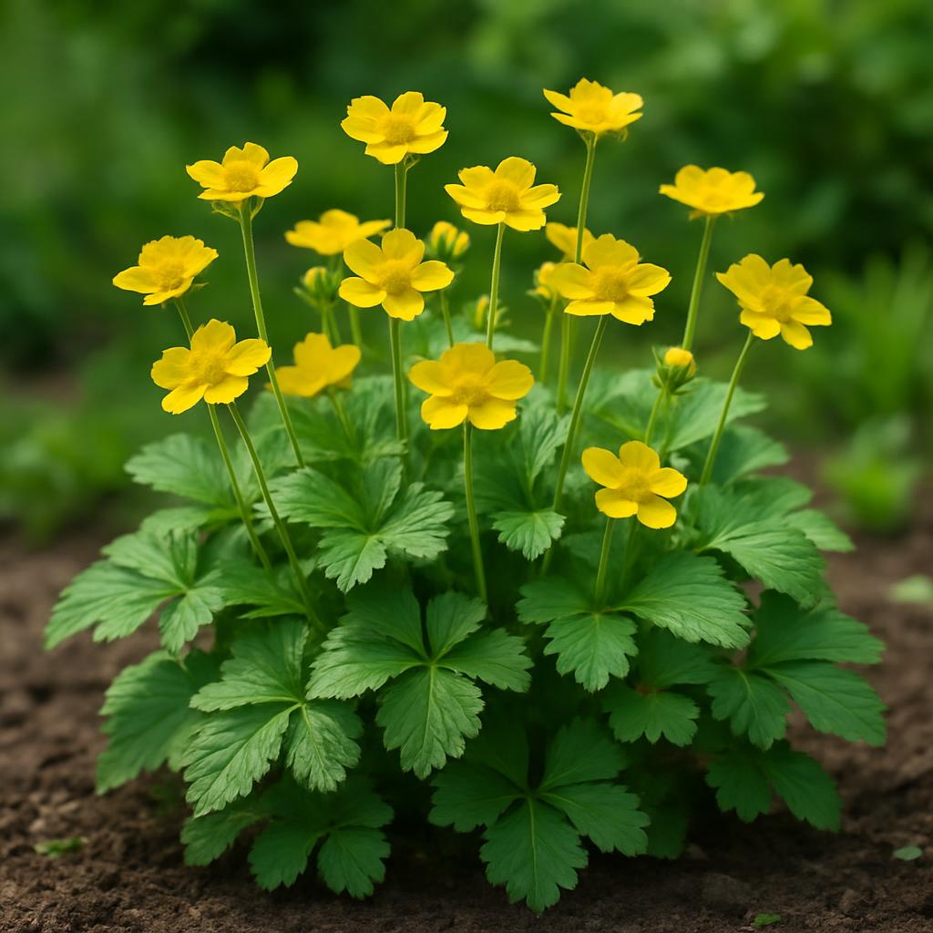 Gelbe Waldsteinie